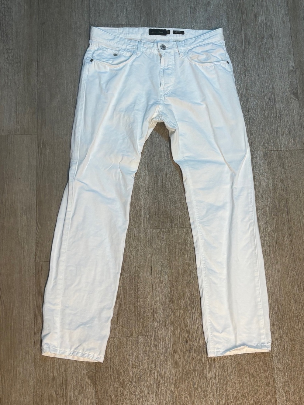 MASSIMO DUTTI WHITE JEANS MENS SIZE 31